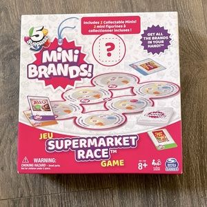 Mini Brands Super Market Race Game. (BRAND NEW)